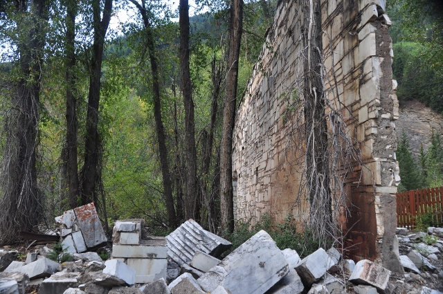 The old mill site